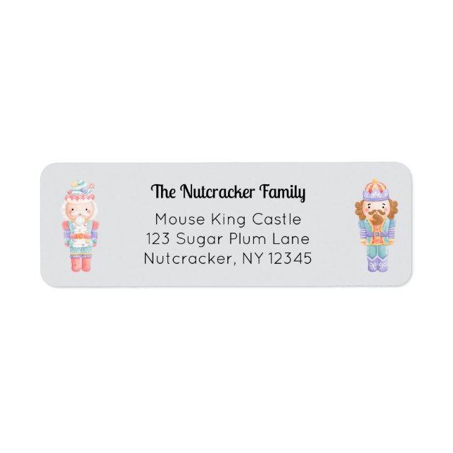Nutcracker Return Address Label (Front)