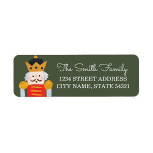 Nutcracker Return Address Label