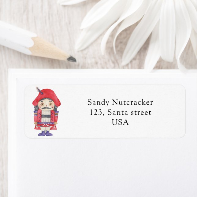 Nutcracker  return address label (Insitu)