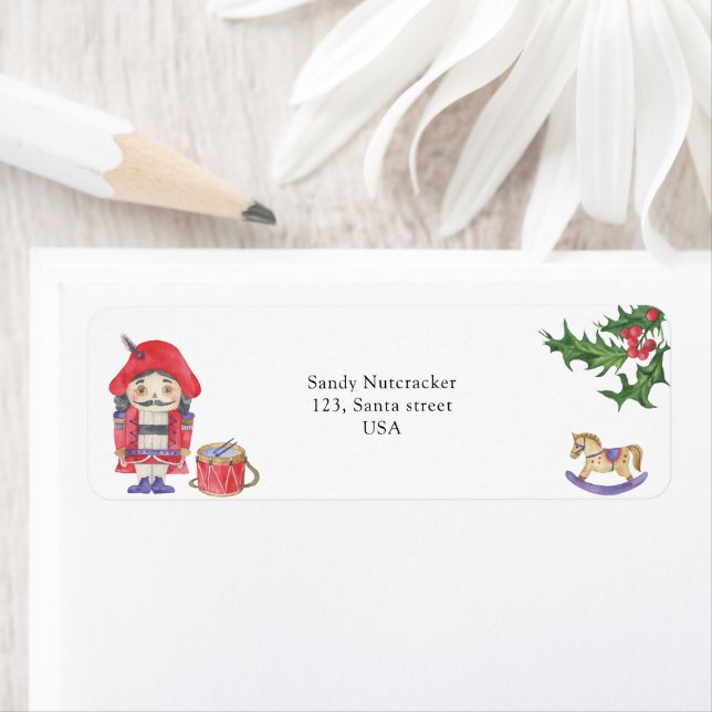 Nutcracker  return address label (Insitu)