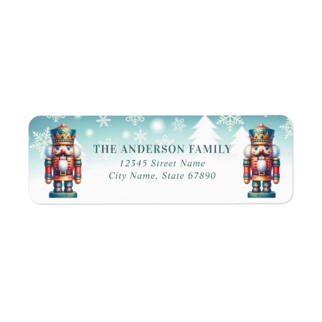 Nutcracker Return Address Labels (Front)