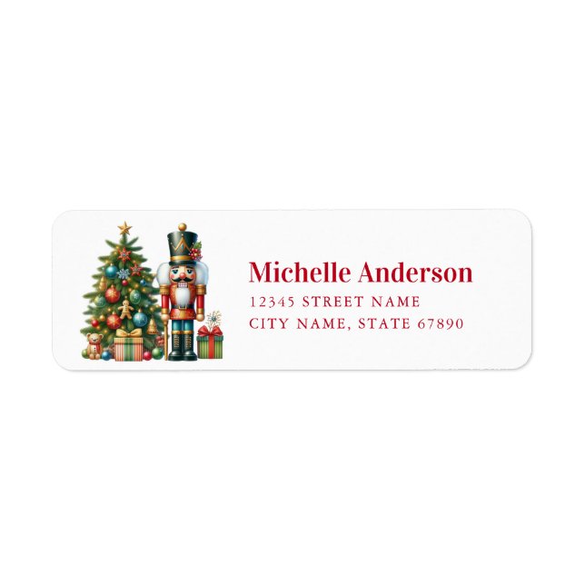Nutcracker Return Address Labels (Front)