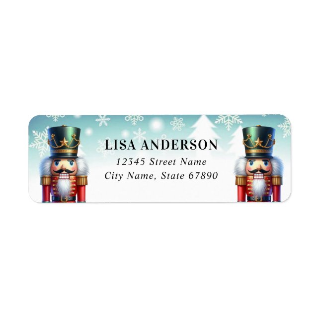 Nutcracker Return Address Labels (Front)