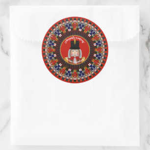 Nutcracker Ring-Photo-Stickers Classic Round Stick Classic Round Sticker
