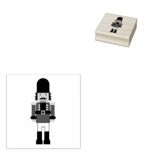 Nutcracker Rubber Stamp