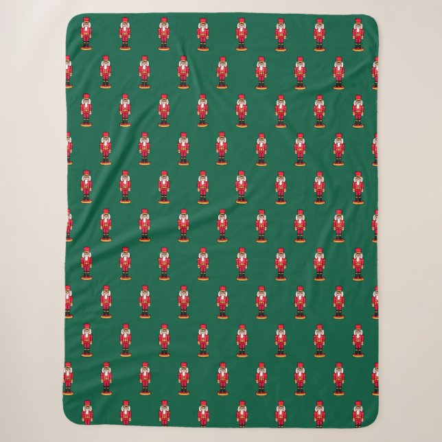 Nutcracker Sherpa Blanket (Front)