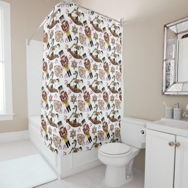 Nutcracker Shower Curtain (In Situ)