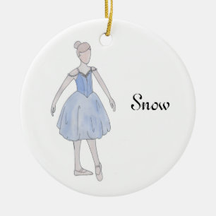 Nutcracker Snow Keepsake Ornament