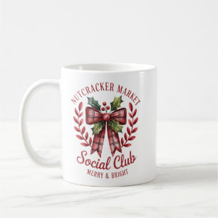 Nutcracker Social Club Shopping Market Group Coffee Mug