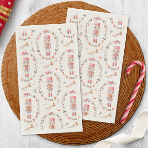 Nutcracker Soldier Christmas Napkin