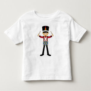 Nutcracker Soldier Playing Drums Tee