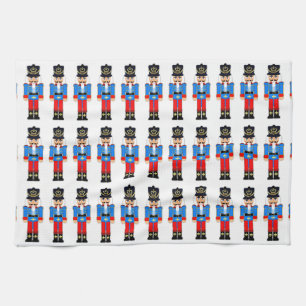Nutcracker Soldier Xmas Kitchen Towel 16" x 24"