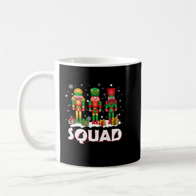 nutcracker squad (2) coffee mug (Left)