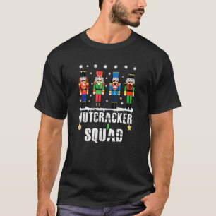 Nutcracker Squad Ballet Dance Matching Family Chri T-Shirt
