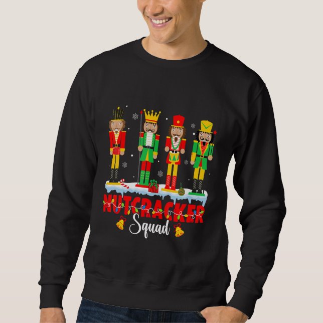Nutcracker Squad Ballet Dance Matching Family Cost Sweatshirt (Front)
