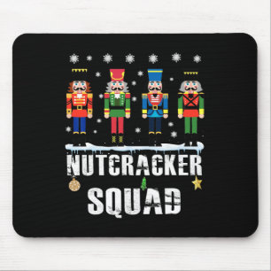 Nutcracker Squad Byllet Dance Matching Family Chri Mouse Pad