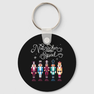 Nutcracker Squad Holiday Christmas Boy Girls Women Key Ring