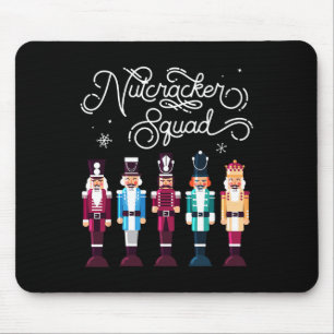 Nutcracker Squad Holiday Christmas Boy Girls Women Mouse Pad