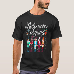 Nutcracker Squad Holiday Christmas Boy Girls Women T-Shirt