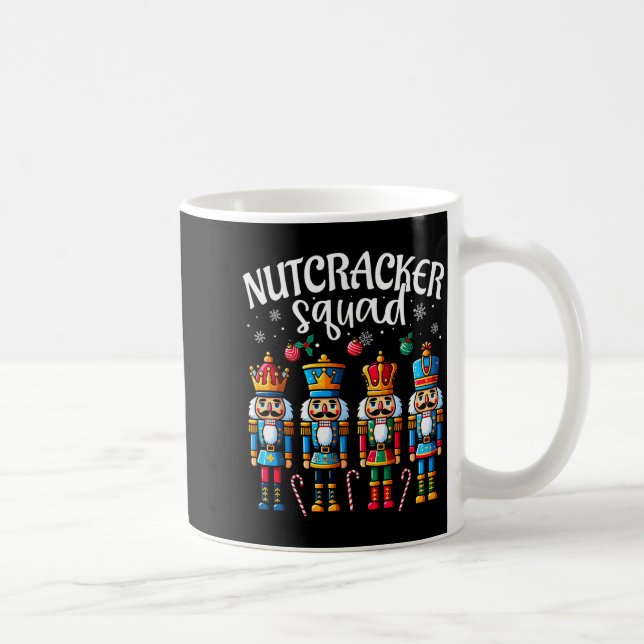 Nutcracker Squad Pajama Merry Christmas Toddler Bo Coffee Mug (Right)