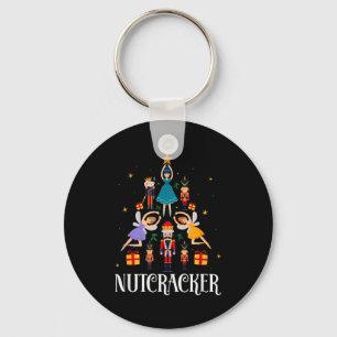 Nutcracker Sugar Fairy Plum Christmas - Nutcracker Key Ring