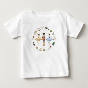 Nutcracker sugar plam fairy winter birthday baby T-Shirt