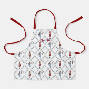 Nutcracker Suite Ballet Classic Christmas Apron