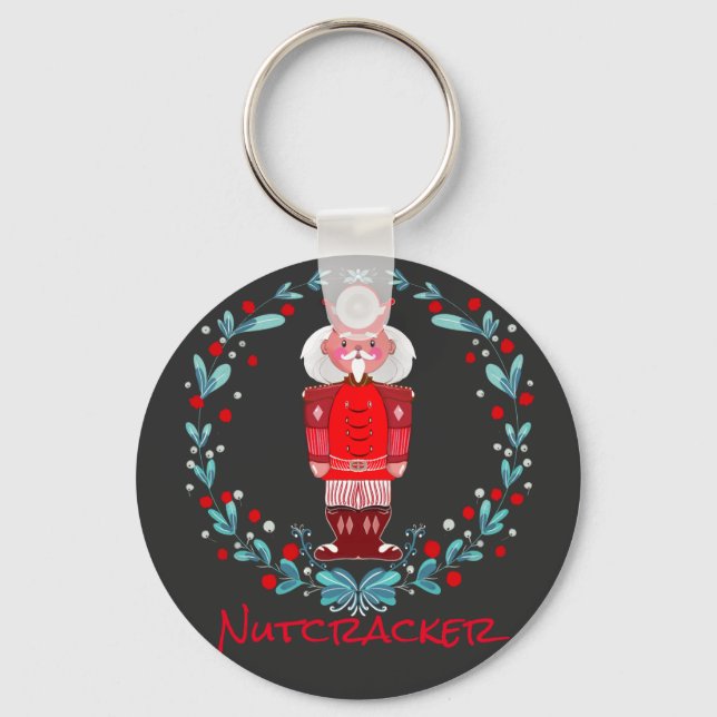 NutCracker T-Shirt Key Ring (Front)