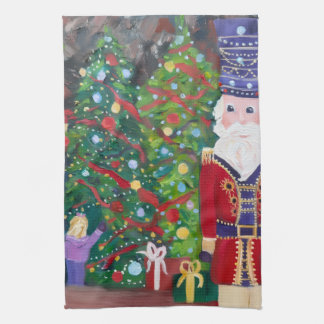 Nutcracker tea towel