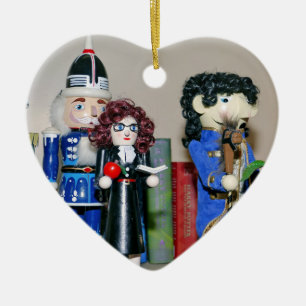 Nutcracker Teacher Ceramic Ornament