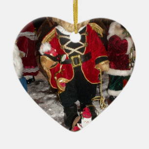 Nutcracker Teddy Bear Christmas Collection Ceramic Ornament