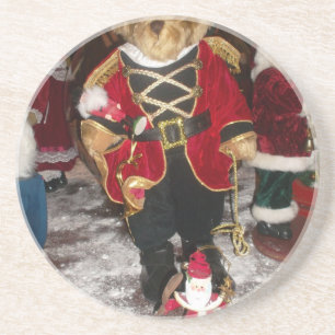Nutcracker Teddy Bear Christmas Collection Coaster