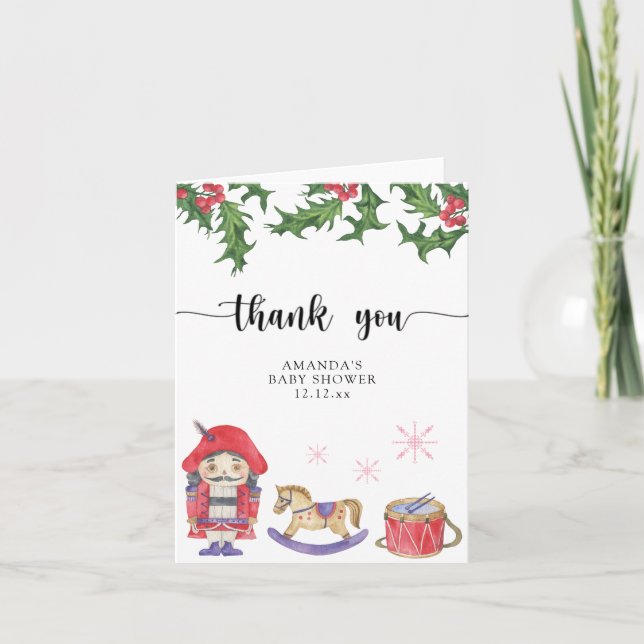 Nutcracker - thank you card (Front)