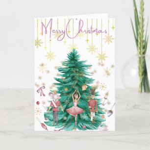 Nutcracker themed  holiday card