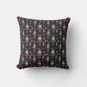 Nutcracker Throw Pillow