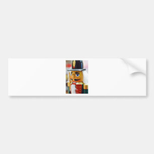 Nutcracker Toy Cute Colourful Design Christmas Art Bumper Sticker