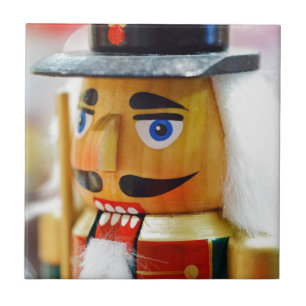 Nutcracker Toy Cute Colourful Design Christmas Art Ceramic Tile