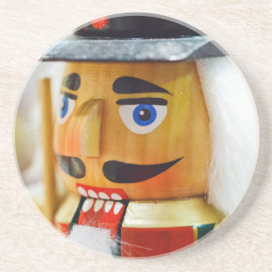 Nutcracker Toy Cute Colourful Design Christmas Art Coaster