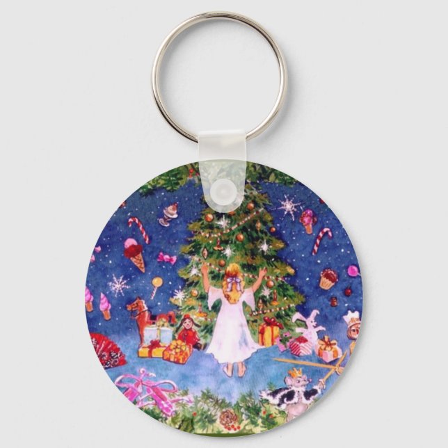 Nutcracker Tree Key Ring (Front)