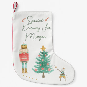 Nutcracker, Tree, Mouse King Christmas Stocking