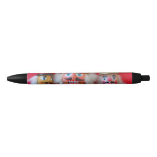 Nutcracker trio black ink pen