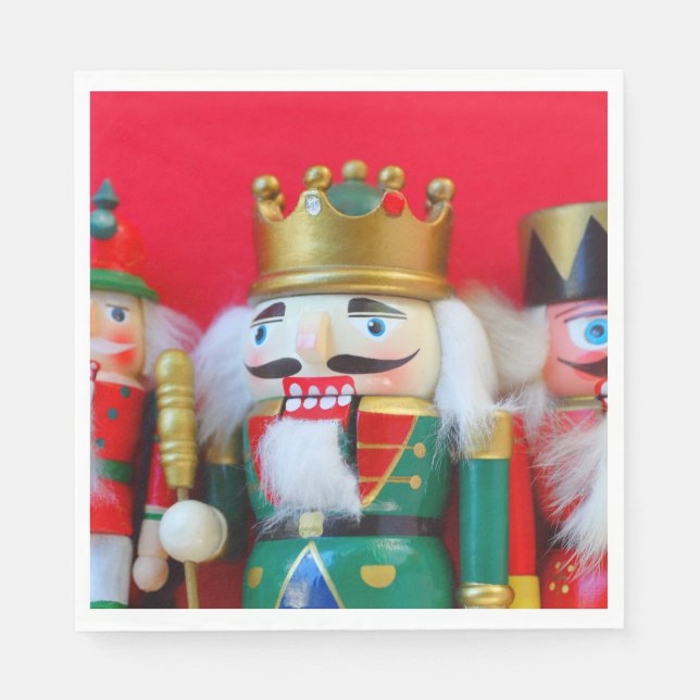 Nutcracker trio napkin (Front)