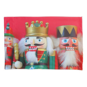 Nutcracker trio pillowcase
