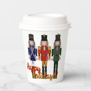 Nutcracker Trio-Red-Paper Cups