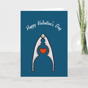 Nutcracker Valentine's Day Card
