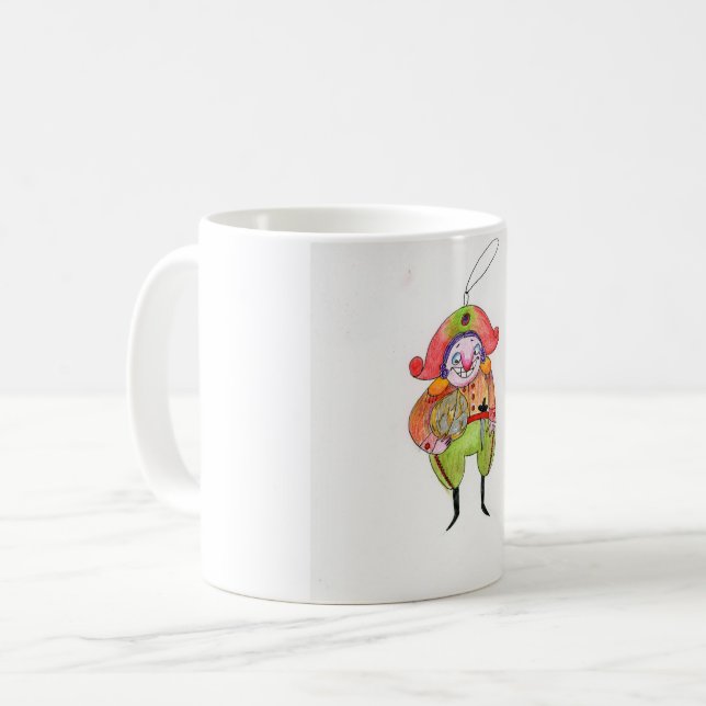 Nutcracker Whimsical Coffee Mug (Front Left)