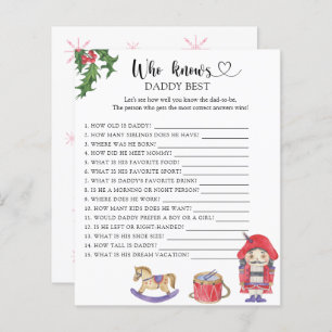 Nutcracker - Who knows daddy best game