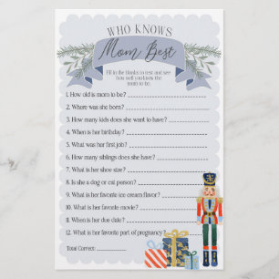 nutcracker who knows mum best baby shower game