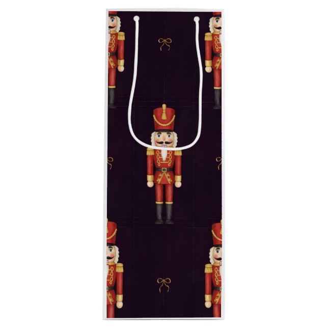 Nutcracker Wine Gift Bag (Front)