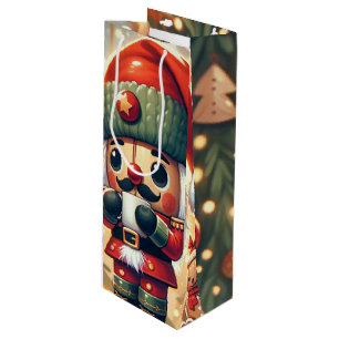 Nutcracker  wine gift bag
